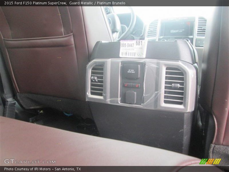 Guard Metallic / Platinum Brunello 2015 Ford F150 Platinum SuperCrew