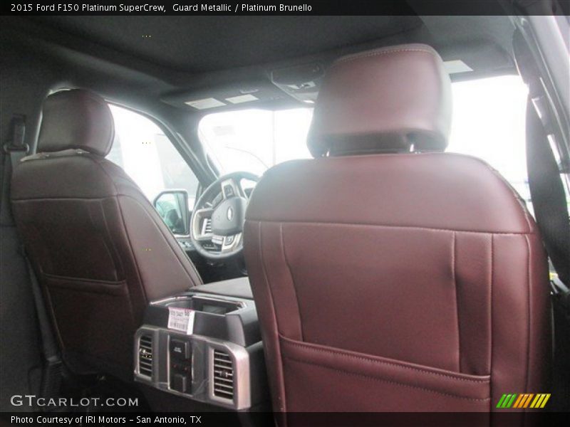 Guard Metallic / Platinum Brunello 2015 Ford F150 Platinum SuperCrew