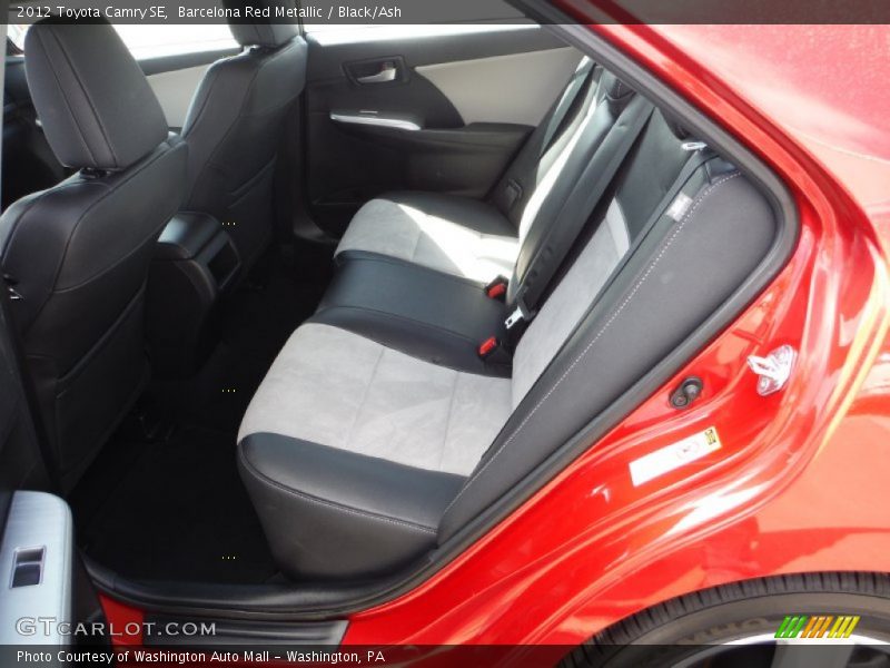 Barcelona Red Metallic / Black/Ash 2012 Toyota Camry SE