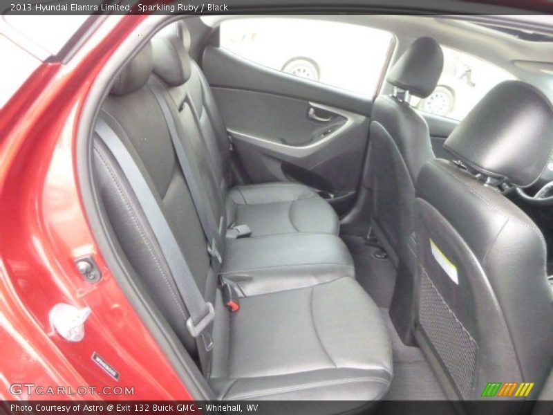 Sparkling Ruby / Black 2013 Hyundai Elantra Limited