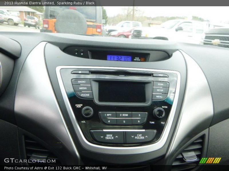 Sparkling Ruby / Black 2013 Hyundai Elantra Limited