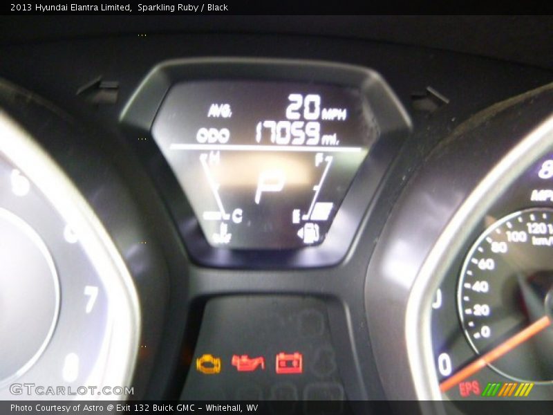 Sparkling Ruby / Black 2013 Hyundai Elantra Limited