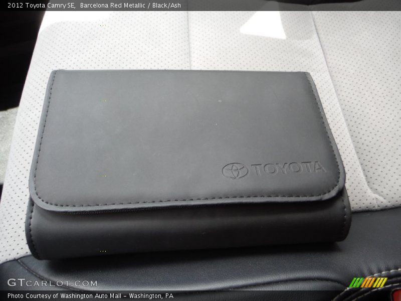 Barcelona Red Metallic / Black/Ash 2012 Toyota Camry SE
