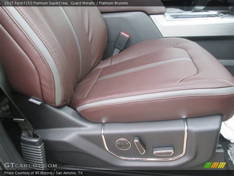 Guard Metallic / Platinum Brunello 2015 Ford F150 Platinum SuperCrew