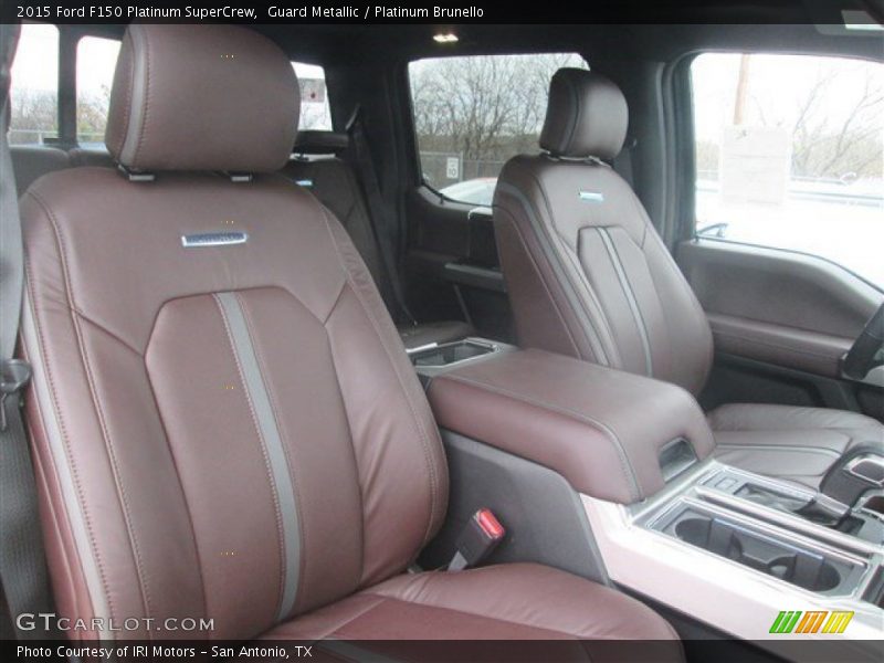Guard Metallic / Platinum Brunello 2015 Ford F150 Platinum SuperCrew