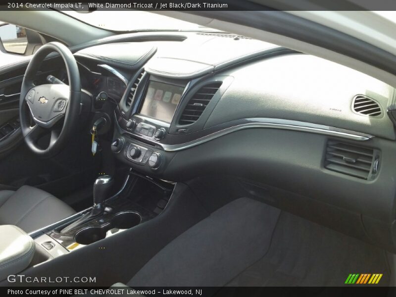 White Diamond Tricoat / Jet Black/Dark Titanium 2014 Chevrolet Impala LT