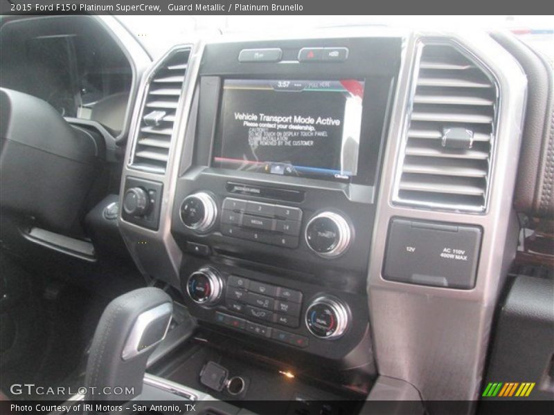 Guard Metallic / Platinum Brunello 2015 Ford F150 Platinum SuperCrew