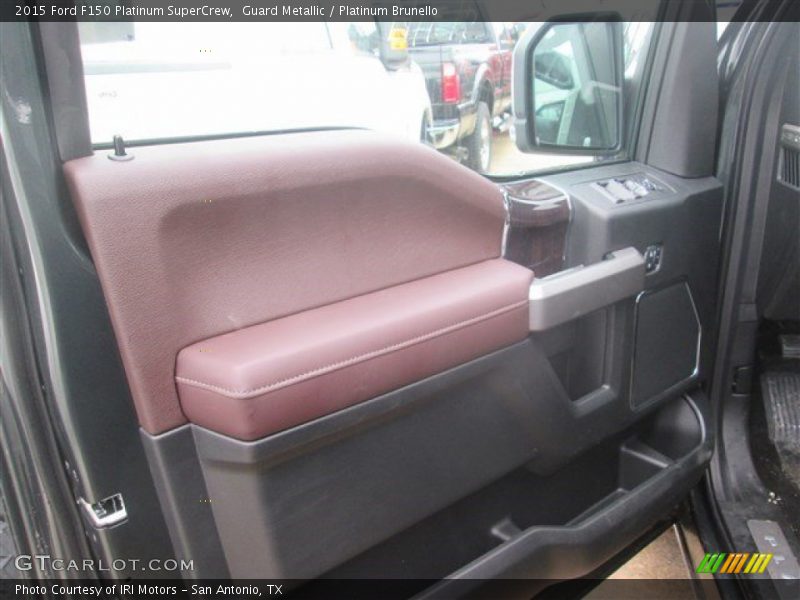 Guard Metallic / Platinum Brunello 2015 Ford F150 Platinum SuperCrew