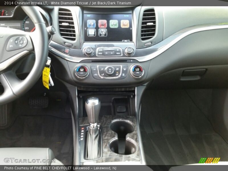 White Diamond Tricoat / Jet Black/Dark Titanium 2014 Chevrolet Impala LT