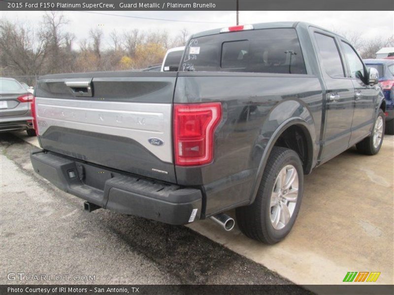 Guard Metallic / Platinum Brunello 2015 Ford F150 Platinum SuperCrew