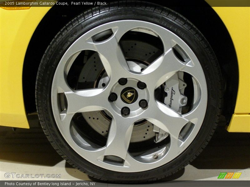 Pearl Yellow / Black 2005 Lamborghini Gallardo Coupe