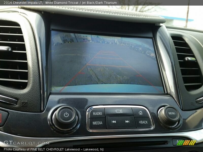 White Diamond Tricoat / Jet Black/Dark Titanium 2014 Chevrolet Impala LT