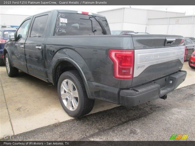 Guard Metallic / Platinum Brunello 2015 Ford F150 Platinum SuperCrew