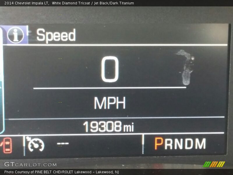 White Diamond Tricoat / Jet Black/Dark Titanium 2014 Chevrolet Impala LT