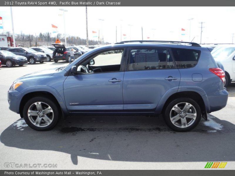 Pacific Blue Metallic / Dark Charcoal 2012 Toyota RAV4 Sport 4WD