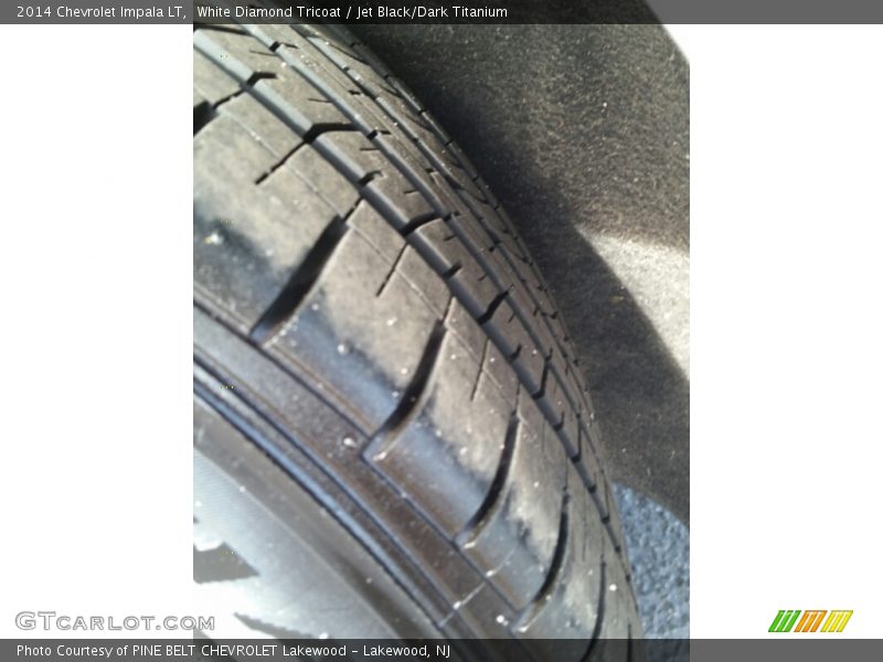 White Diamond Tricoat / Jet Black/Dark Titanium 2014 Chevrolet Impala LT