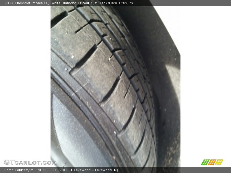 White Diamond Tricoat / Jet Black/Dark Titanium 2014 Chevrolet Impala LT