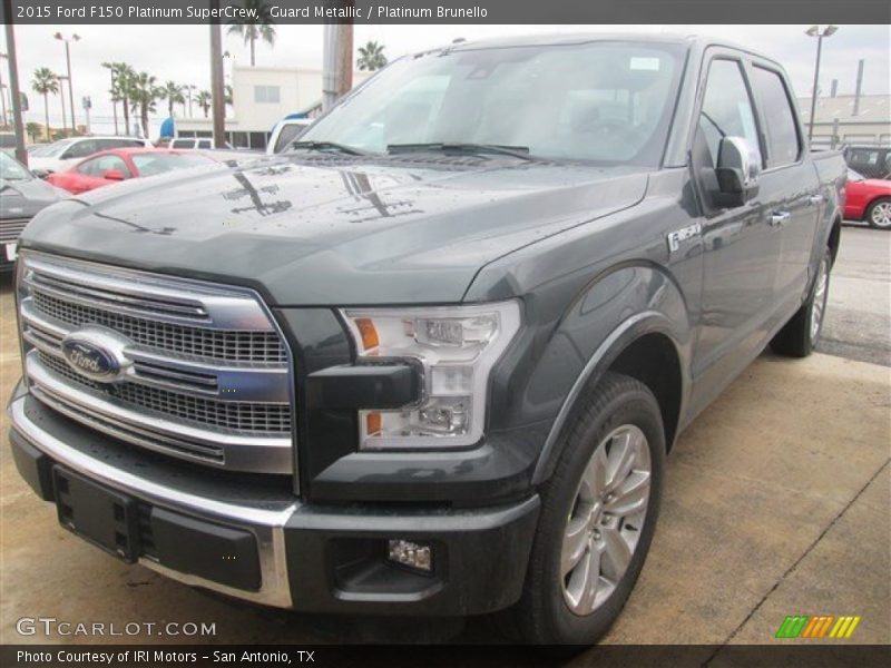 Guard Metallic / Platinum Brunello 2015 Ford F150 Platinum SuperCrew