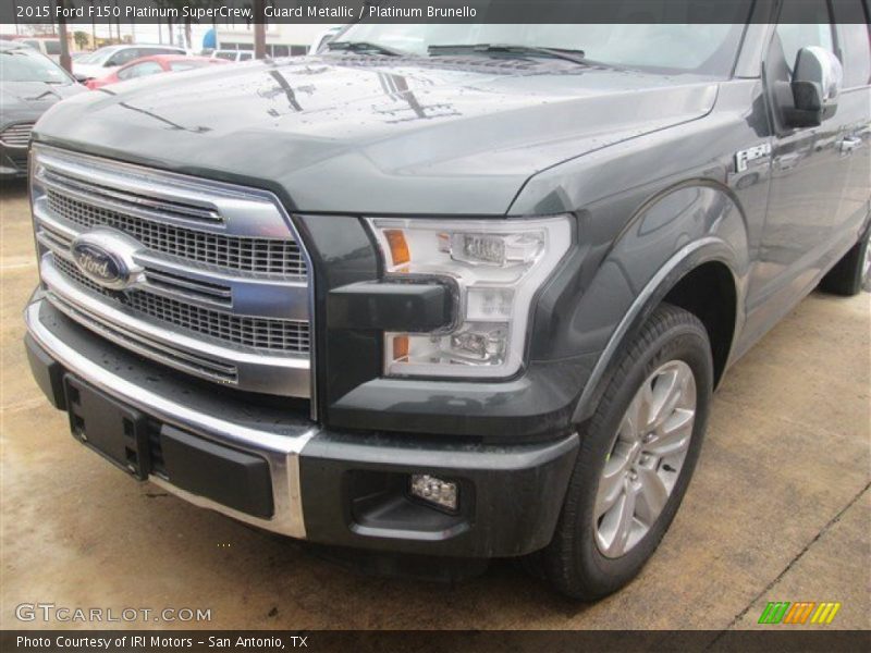 Guard Metallic / Platinum Brunello 2015 Ford F150 Platinum SuperCrew