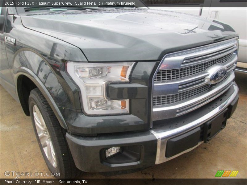 Guard Metallic / Platinum Brunello 2015 Ford F150 Platinum SuperCrew