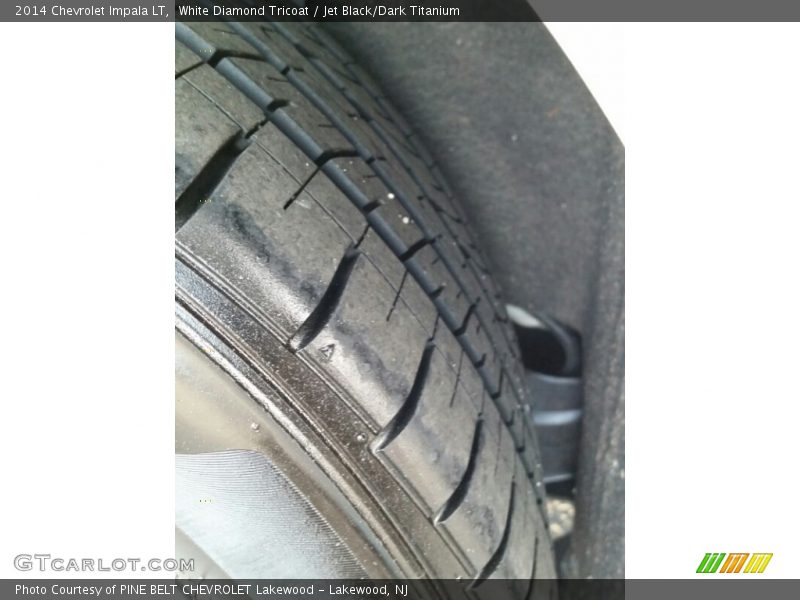 White Diamond Tricoat / Jet Black/Dark Titanium 2014 Chevrolet Impala LT
