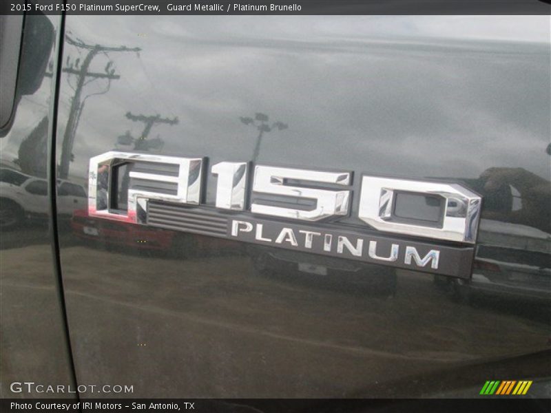 Guard Metallic / Platinum Brunello 2015 Ford F150 Platinum SuperCrew