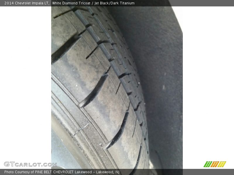 White Diamond Tricoat / Jet Black/Dark Titanium 2014 Chevrolet Impala LT