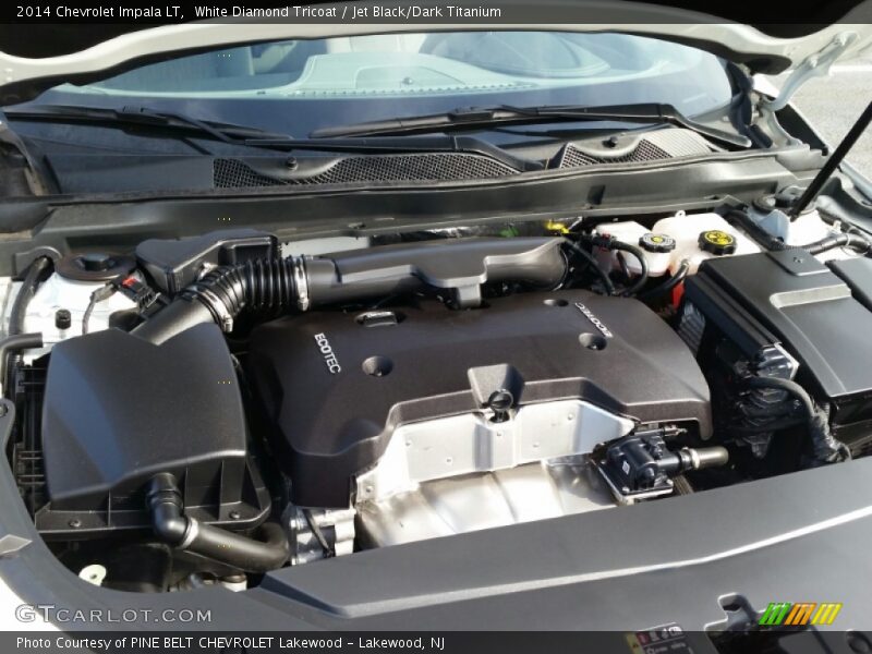 White Diamond Tricoat / Jet Black/Dark Titanium 2014 Chevrolet Impala LT
