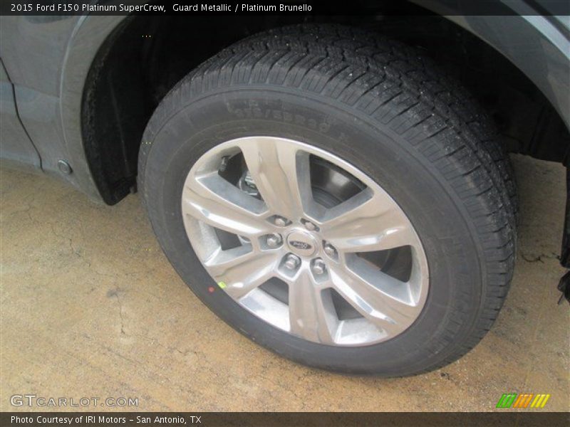 Guard Metallic / Platinum Brunello 2015 Ford F150 Platinum SuperCrew
