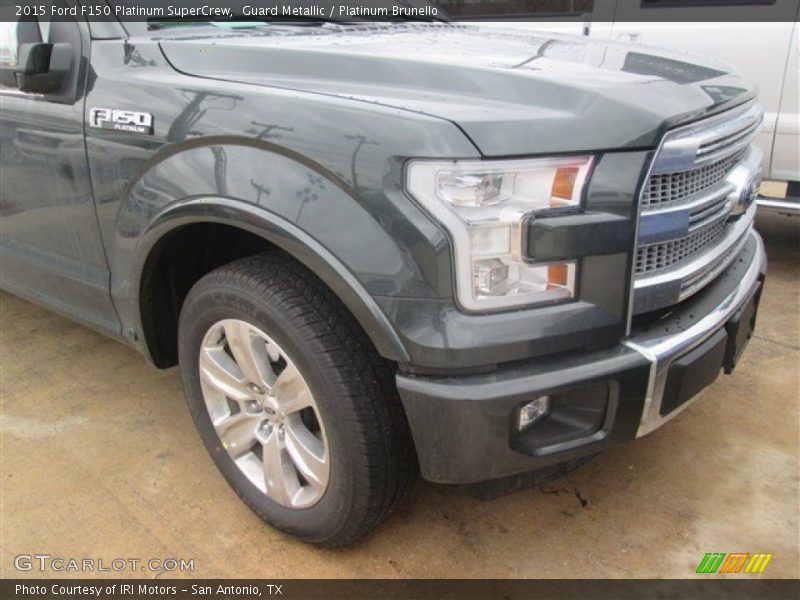 Guard Metallic / Platinum Brunello 2015 Ford F150 Platinum SuperCrew