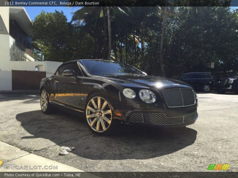 Beluga / Dark Bourbon 2012 Bentley Continental GTC