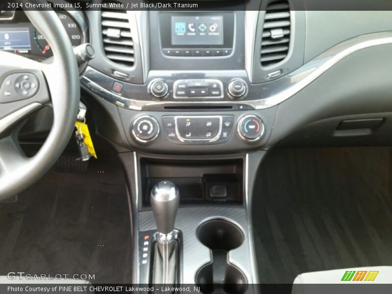 Summit White / Jet Black/Dark Titanium 2014 Chevrolet Impala LS