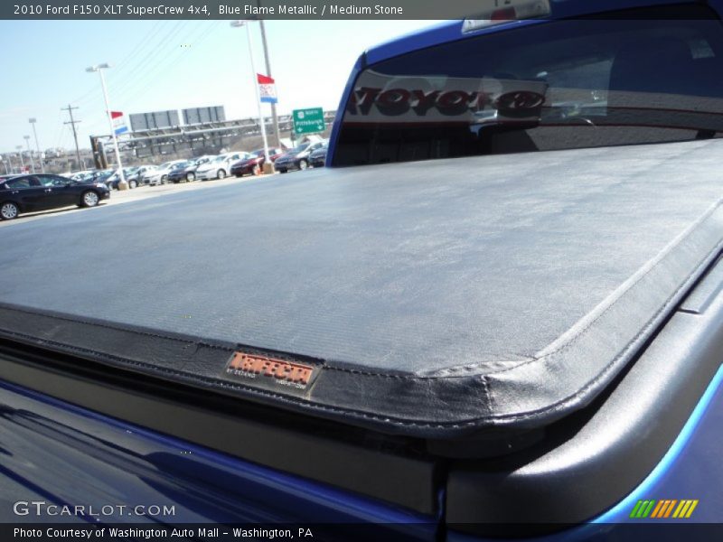 Blue Flame Metallic / Medium Stone 2010 Ford F150 XLT SuperCrew 4x4