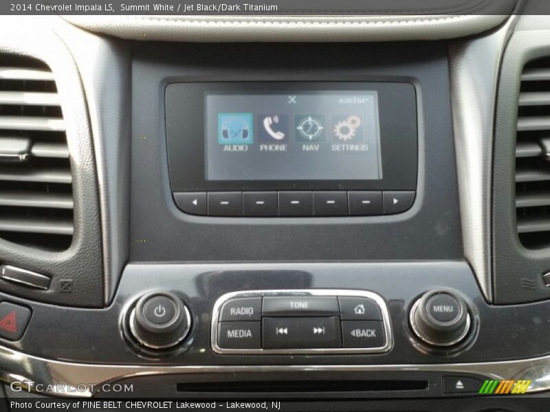 Summit White / Jet Black/Dark Titanium 2014 Chevrolet Impala LS