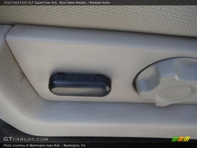 Blue Flame Metallic / Medium Stone 2010 Ford F150 XLT SuperCrew 4x4