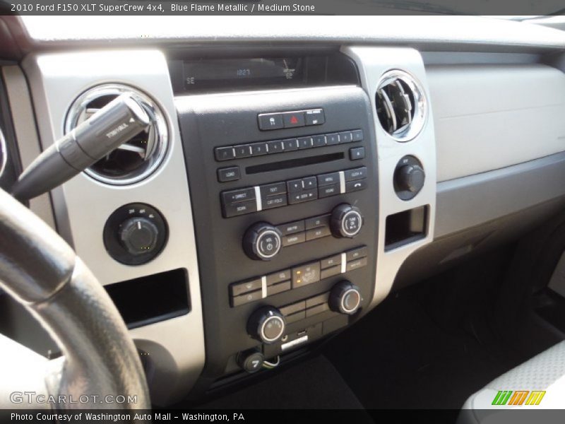 Blue Flame Metallic / Medium Stone 2010 Ford F150 XLT SuperCrew 4x4