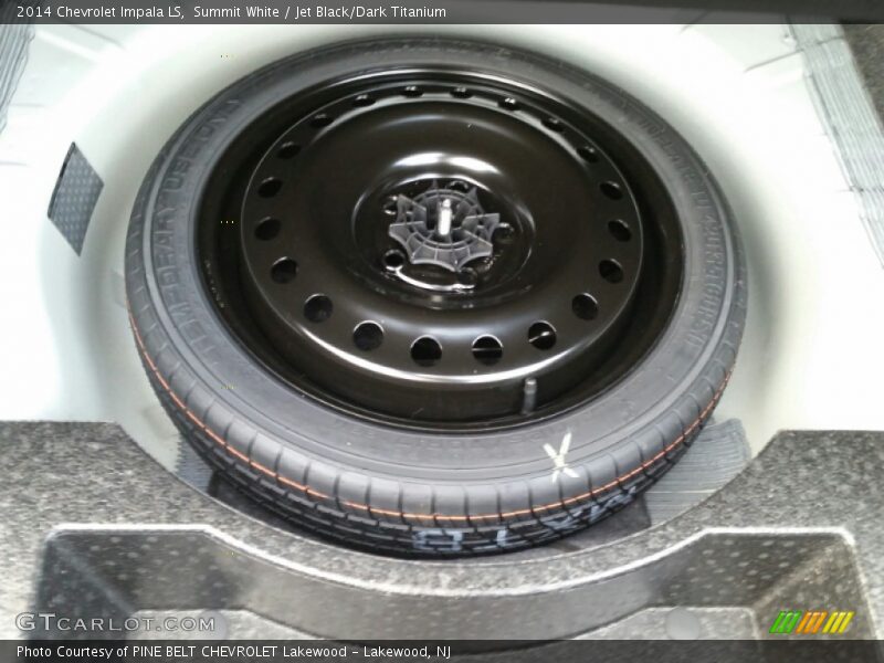 Summit White / Jet Black/Dark Titanium 2014 Chevrolet Impala LS