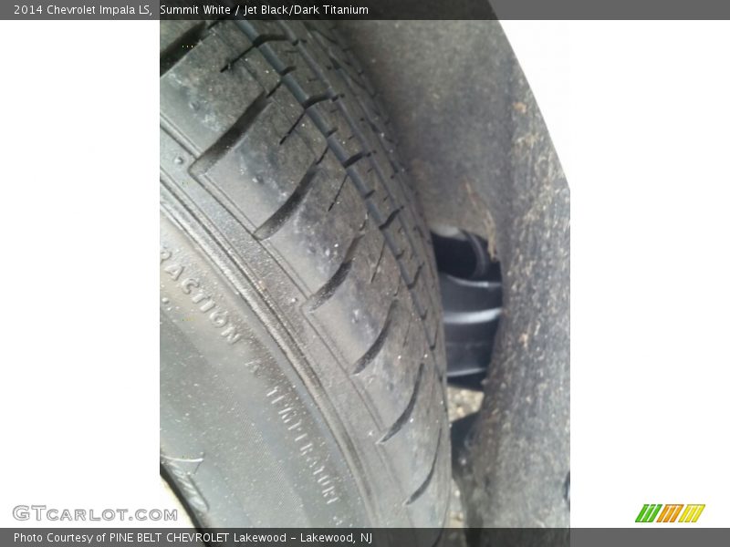 Summit White / Jet Black/Dark Titanium 2014 Chevrolet Impala LS