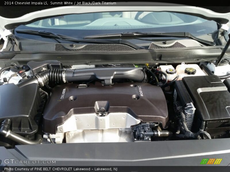 Summit White / Jet Black/Dark Titanium 2014 Chevrolet Impala LS