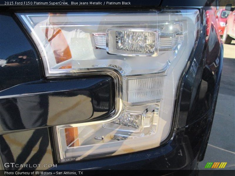 Blue Jeans Metallic / Platinum Black 2015 Ford F150 Platinum SuperCrew