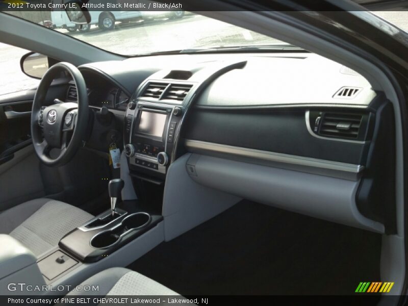 Attitude Black Metallic / Black/Ash 2012 Toyota Camry LE