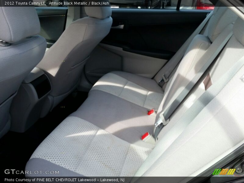 Attitude Black Metallic / Black/Ash 2012 Toyota Camry LE