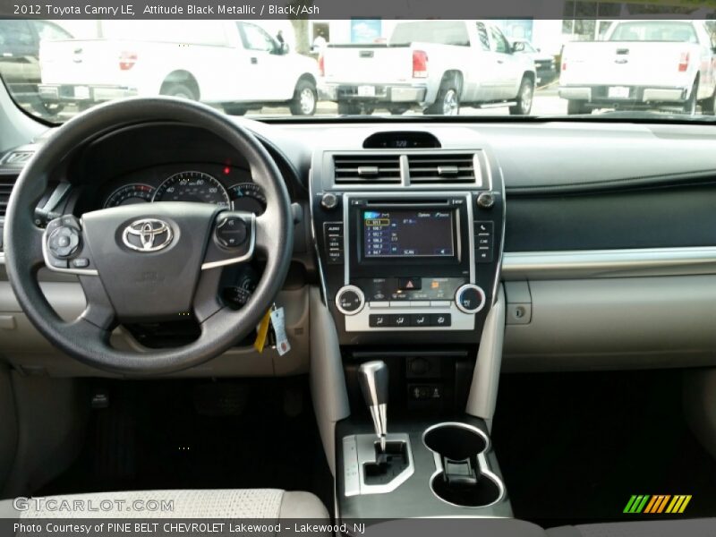 Attitude Black Metallic / Black/Ash 2012 Toyota Camry LE