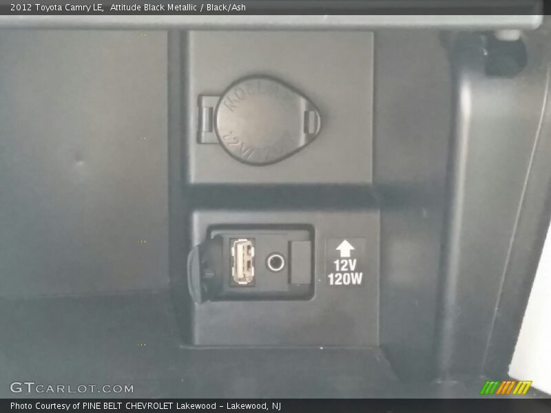 Attitude Black Metallic / Black/Ash 2012 Toyota Camry LE