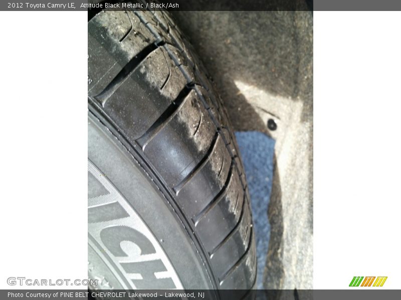 Attitude Black Metallic / Black/Ash 2012 Toyota Camry LE