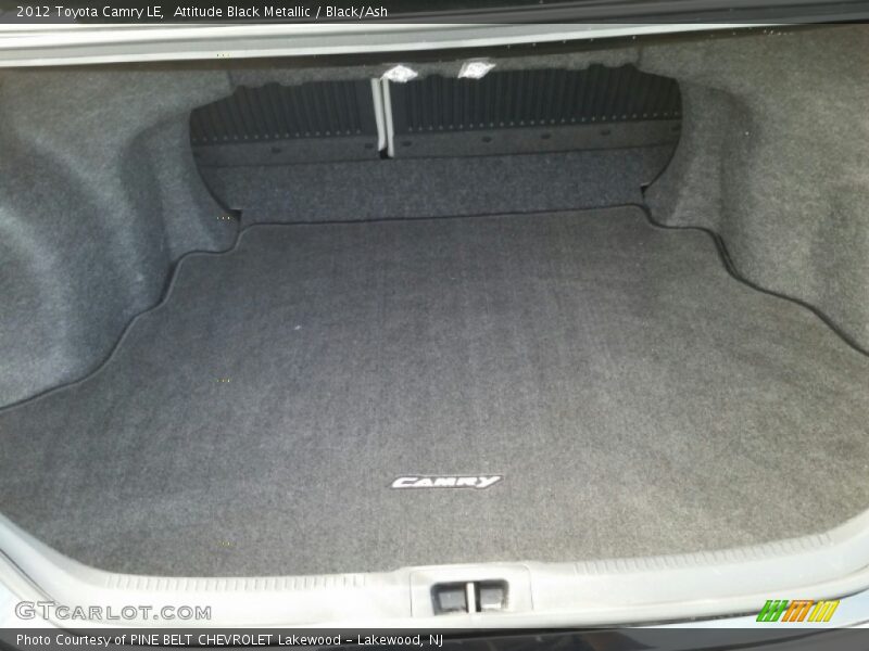 Attitude Black Metallic / Black/Ash 2012 Toyota Camry LE