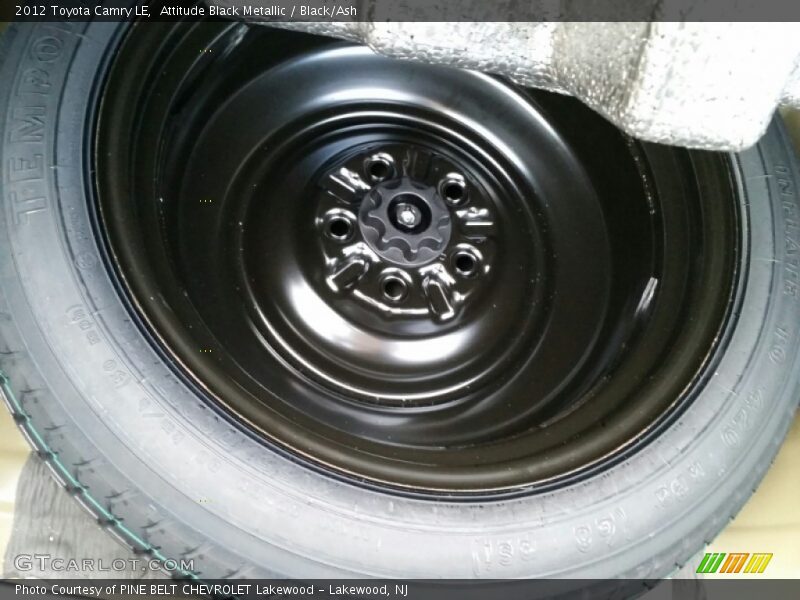 Attitude Black Metallic / Black/Ash 2012 Toyota Camry LE