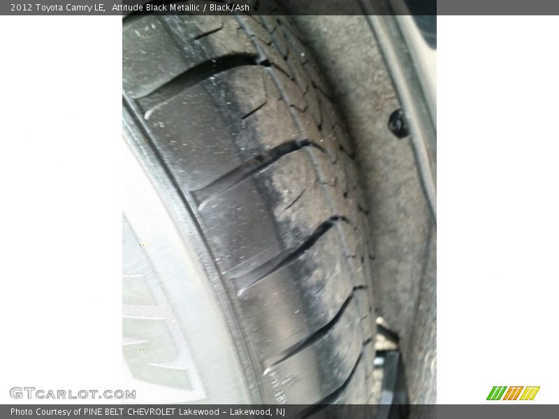 Attitude Black Metallic / Black/Ash 2012 Toyota Camry LE