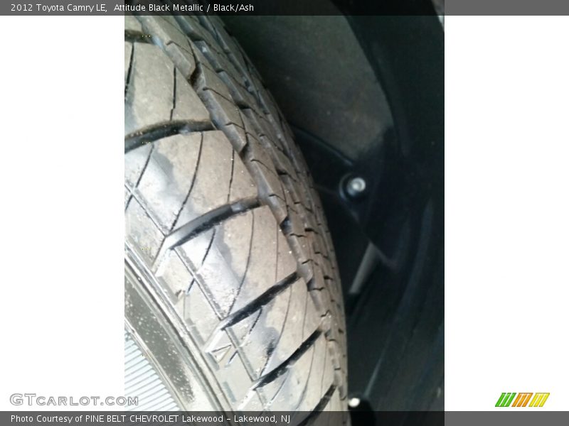 Attitude Black Metallic / Black/Ash 2012 Toyota Camry LE
