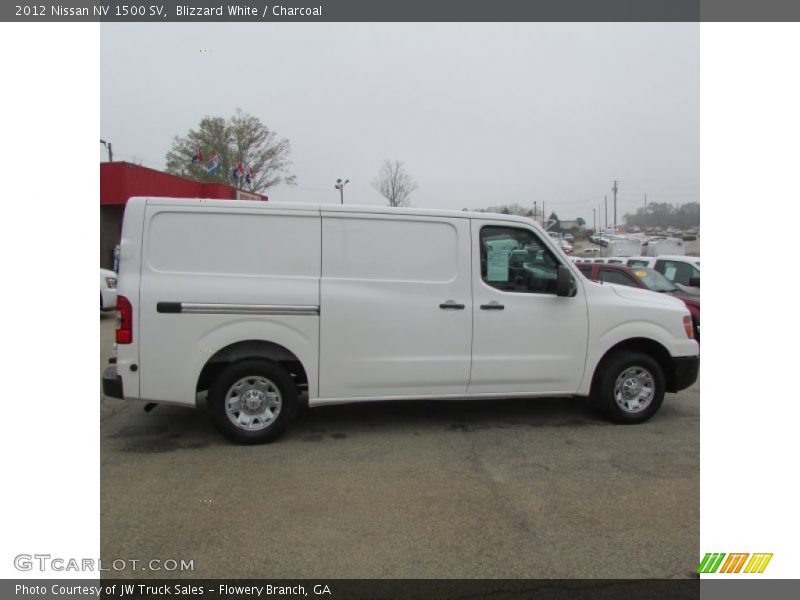 Blizzard White / Charcoal 2012 Nissan NV 1500 SV
